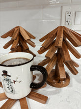 Load image into Gallery viewer, Christmas Tree Coasters