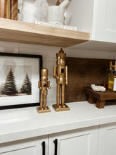 Load image into Gallery viewer, Set of Two Wooden Nutcrackers