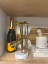 Load image into Gallery viewer, Marble Base Barware Bar Tools wth Stand