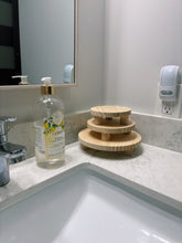 Load image into Gallery viewer, Round Decorative Wood Riser Tray