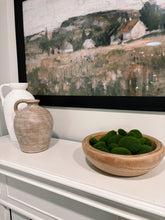 Load image into Gallery viewer, Round Carved Solid Wood Bowl