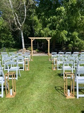 Load image into Gallery viewer, Individual Wood Lantern Candle Holders