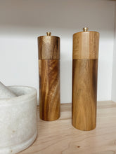 Load image into Gallery viewer, Acacia Wood Salt & Pepper Grinder