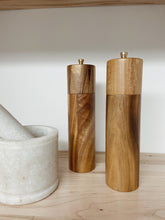 Load image into Gallery viewer, Acacia Wood Salt & Pepper Grinder