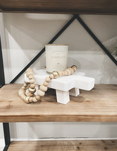 Load image into Gallery viewer, Mini White Washed Stool