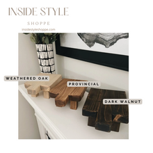 Load image into Gallery viewer, Dark Walnut Mini Display Stool