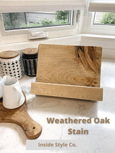 Load image into Gallery viewer, Wooden Cookbook Stand