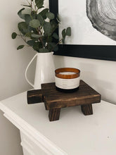 Load image into Gallery viewer, Weathered Oak Mini Display Stool