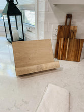 Load image into Gallery viewer, Weathered Oak Cookbook Stand