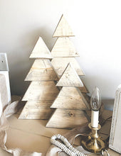 Load image into Gallery viewer, Rustic Wooden Christmas Trees