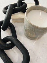 Load image into Gallery viewer, Black or White Decorative Wood Link Chain