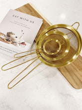 Load image into Gallery viewer, Gold Strainers