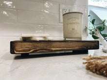 Load image into Gallery viewer, White-Washed Counter Wooden Tray