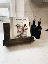 Load image into Gallery viewer, Wooden Cookbook Stand