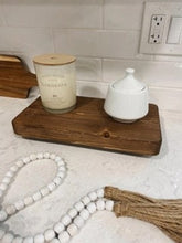 Load image into Gallery viewer, White-Washed Counter Wooden Tray