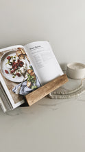 Load image into Gallery viewer, Wooden Cookbook Stand