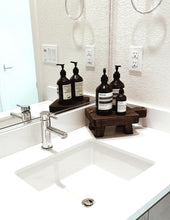 Load image into Gallery viewer, Dark Walnut Mini Display Stool