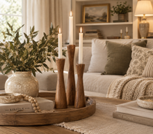 Load image into Gallery viewer, Candle Stick Holders (set of three)
